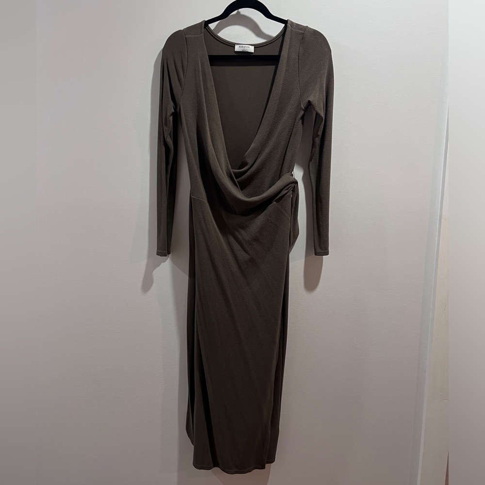 Aritzia Babaton wrap dress